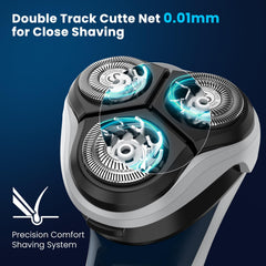 SweetLF IPX7 waterproof razor for wet and dry shaving.
