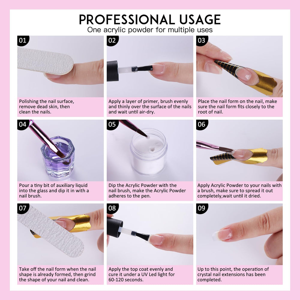 SWEET TREND carving powder and sequins for decorative nails