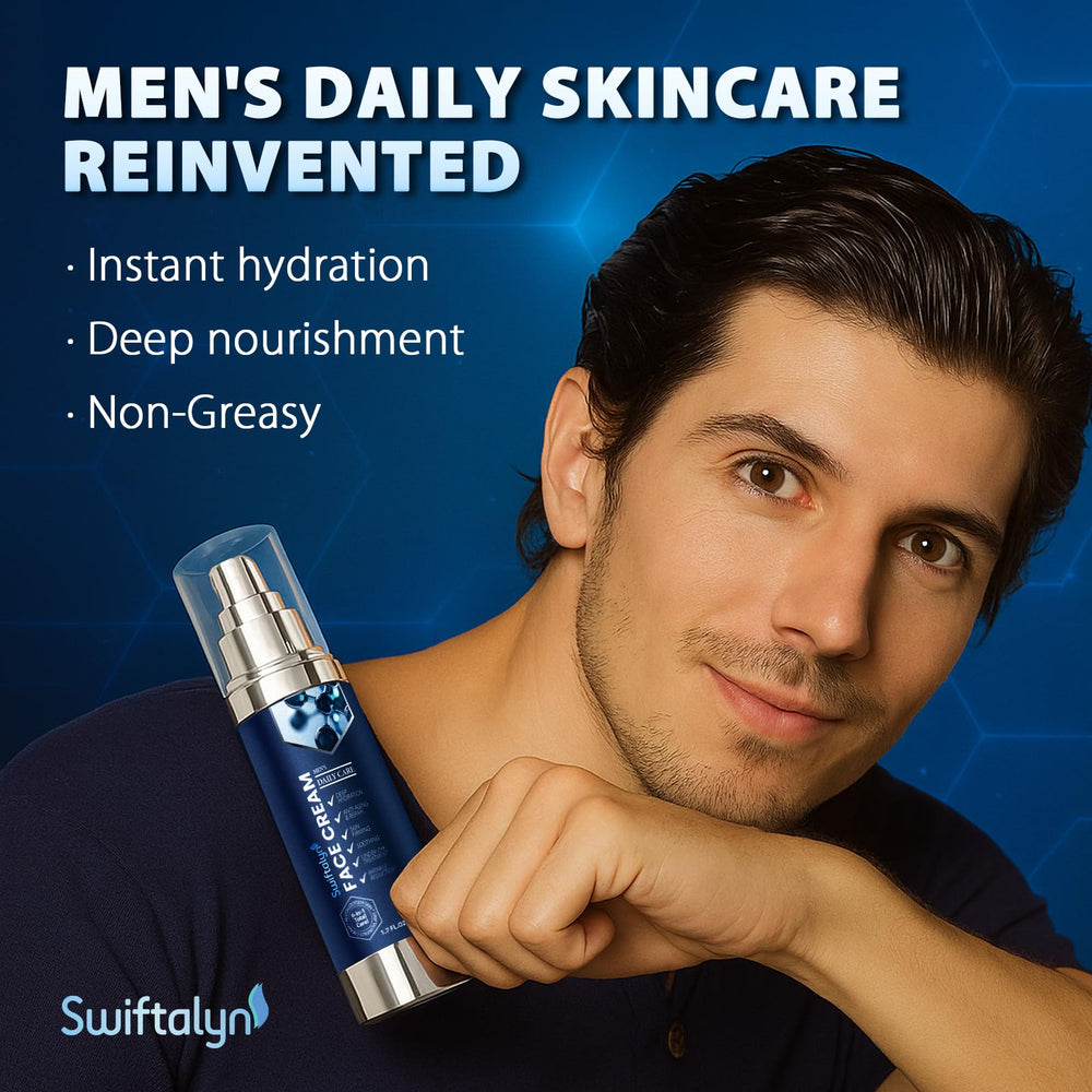 Envase compacto de Swiftalyn para rutina facial diaria