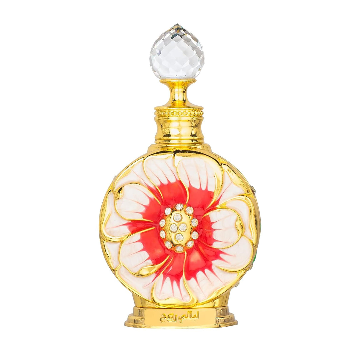 Swiss Arabian Layali Rouge bottle front view, ideal for evening wear.