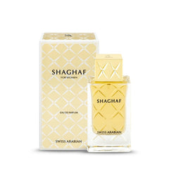 Shaghaf feminine top notes of lime and lemon evoke fresh daytime brightness