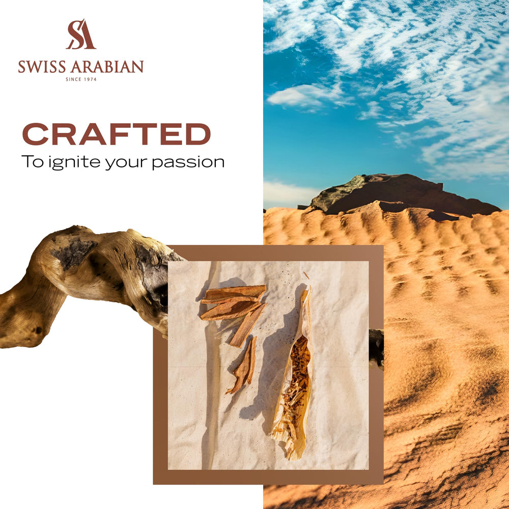 Swiss Arabian Shaghaf Oud gift-ready packaging suggests premium indulgence.