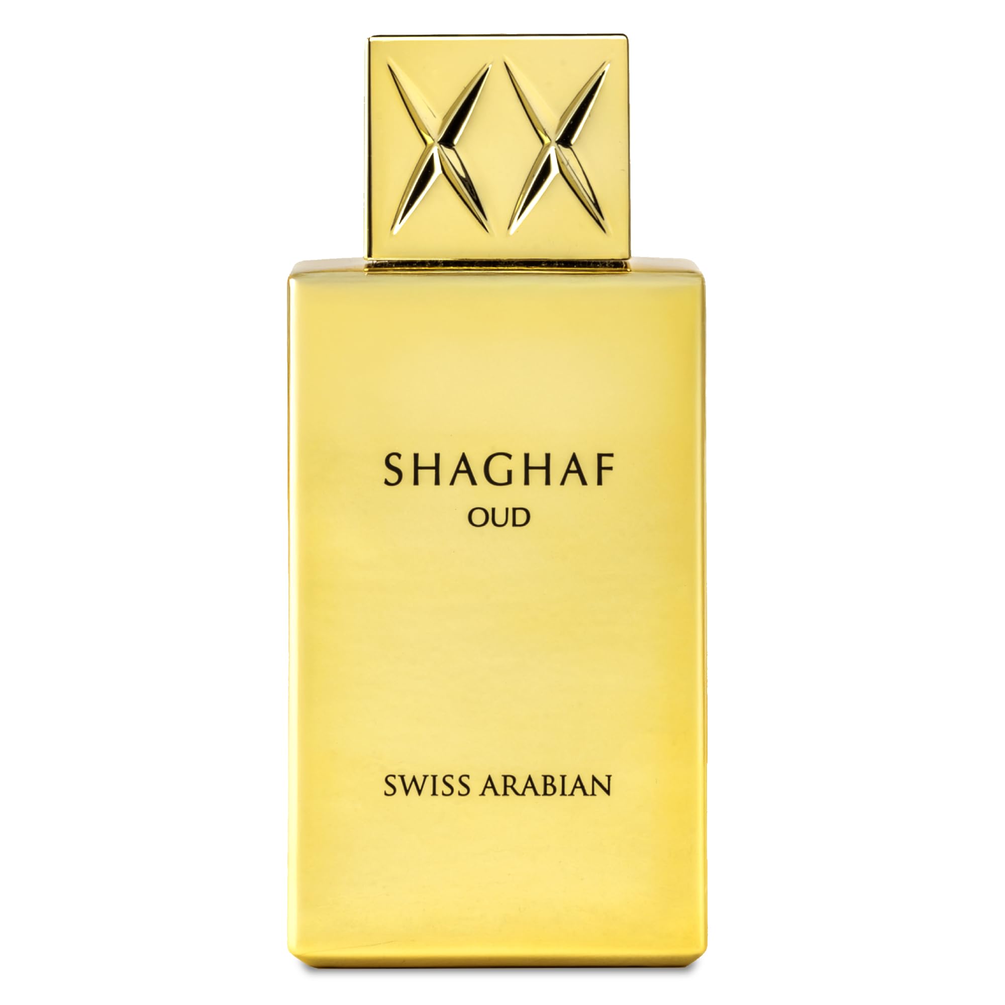 Swiss Arabian Shaghaf Oud opening notes with saffron, ideal for luxurious evening wear.