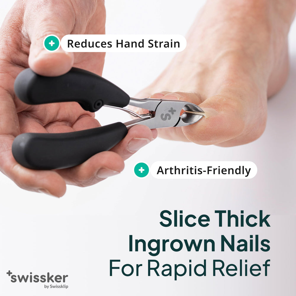 Swissker ergonomic design supporting natural hand posture during use