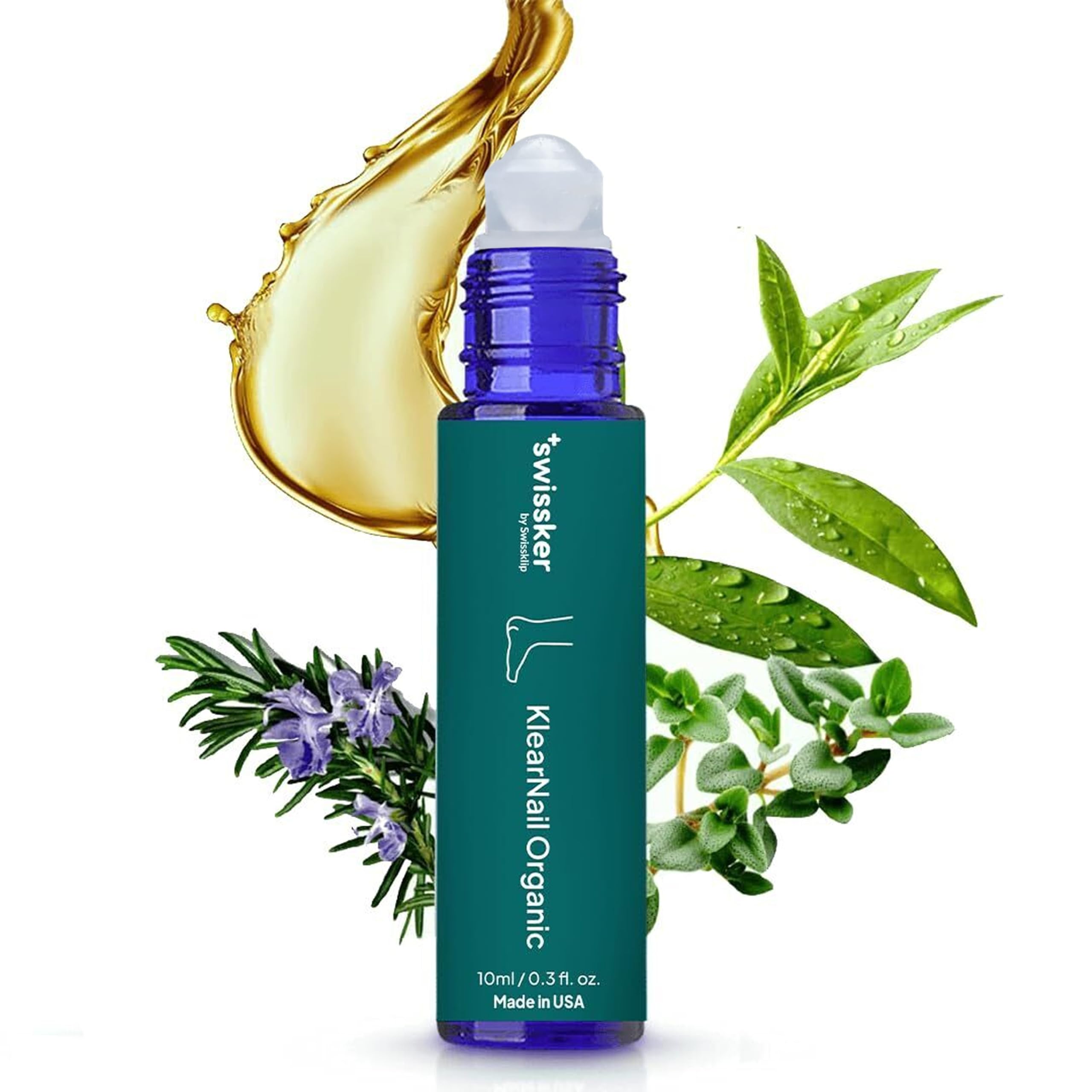 Swissklip KlearNail packaging with roll-on applicator for easy daily use