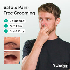 Swissklip Swissker ergonomic grip provides better control during trimming