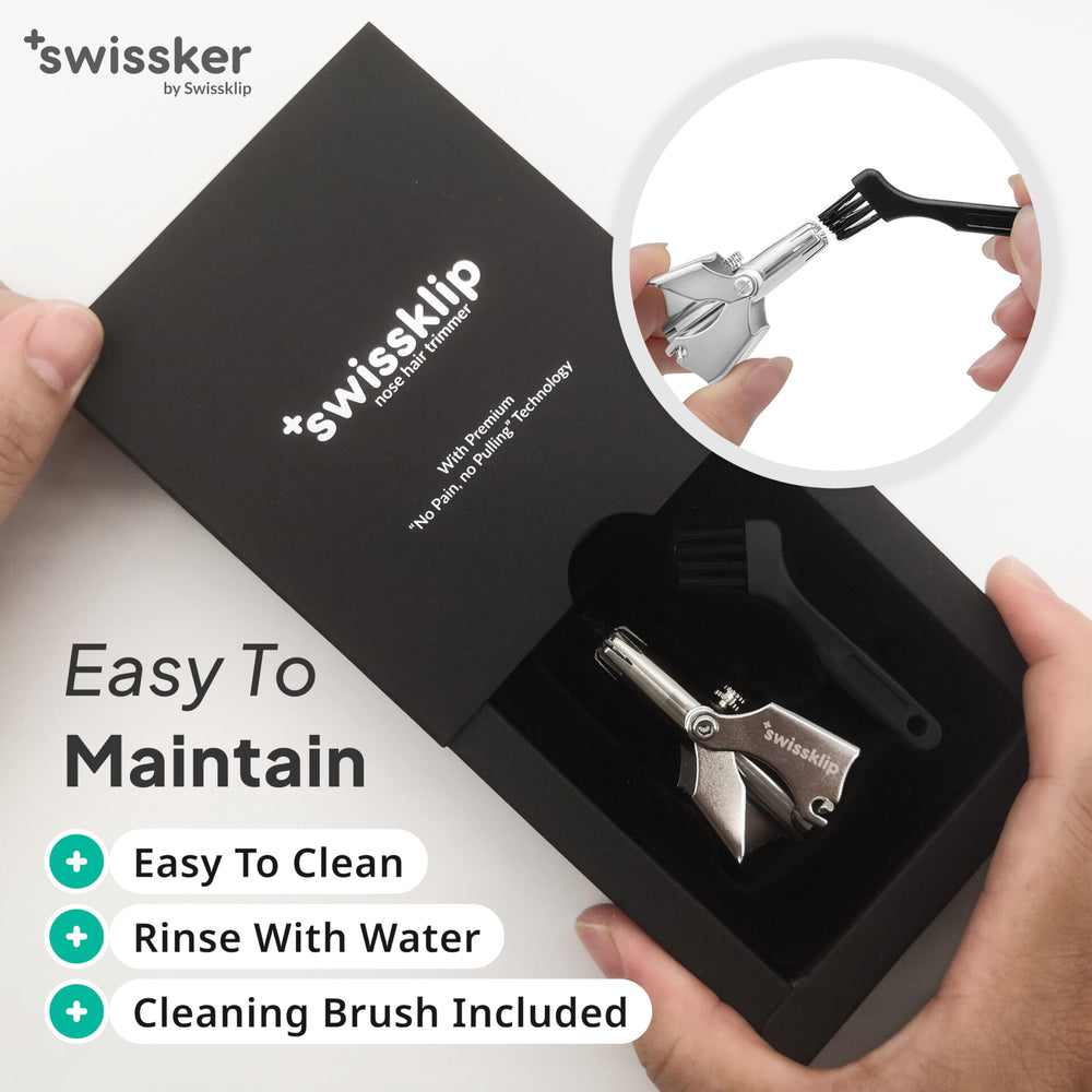 Swissklip Swissker multi-use design covers nose, ears, eyebrows