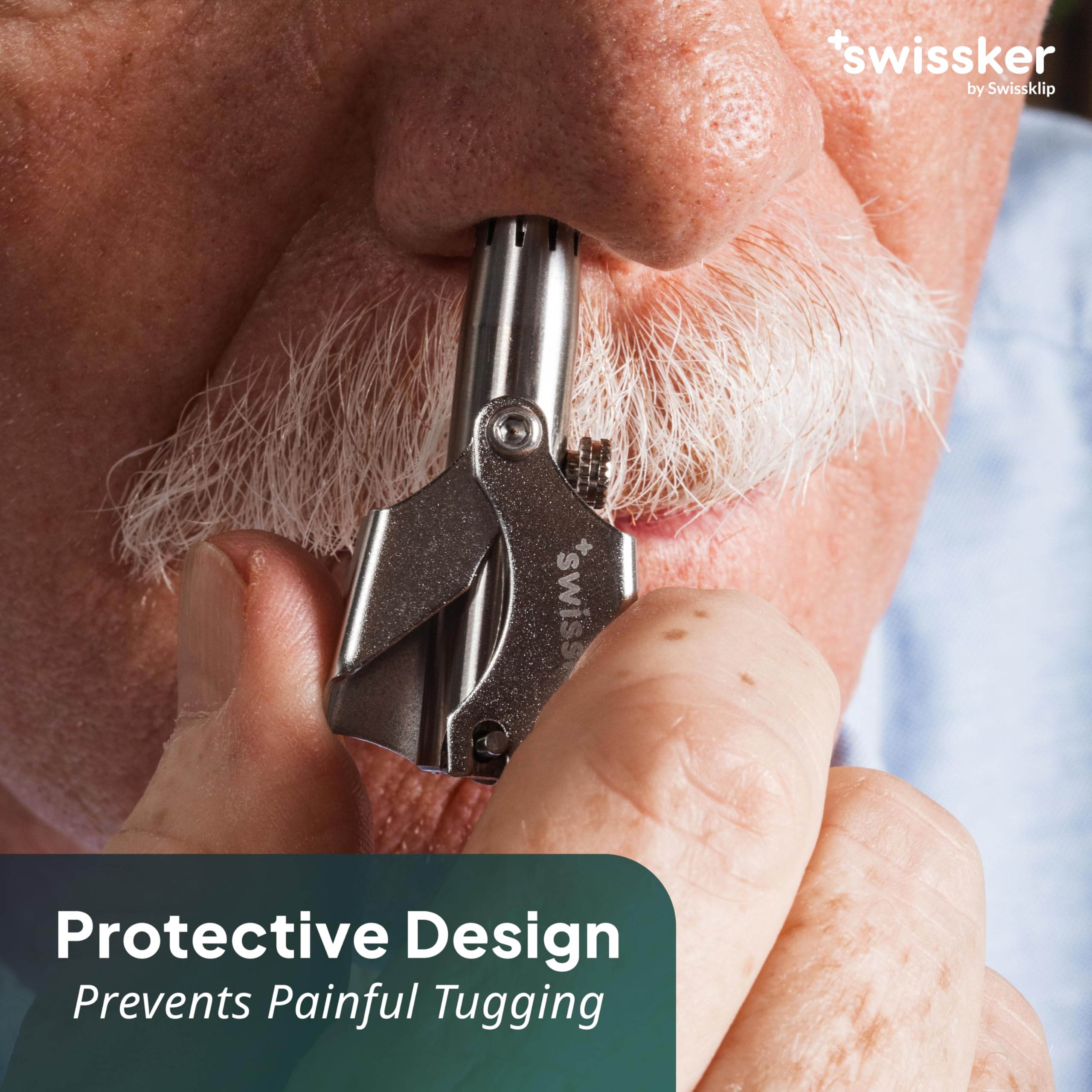 Swissklip Swissker compact size fits neatly in any grooming kit