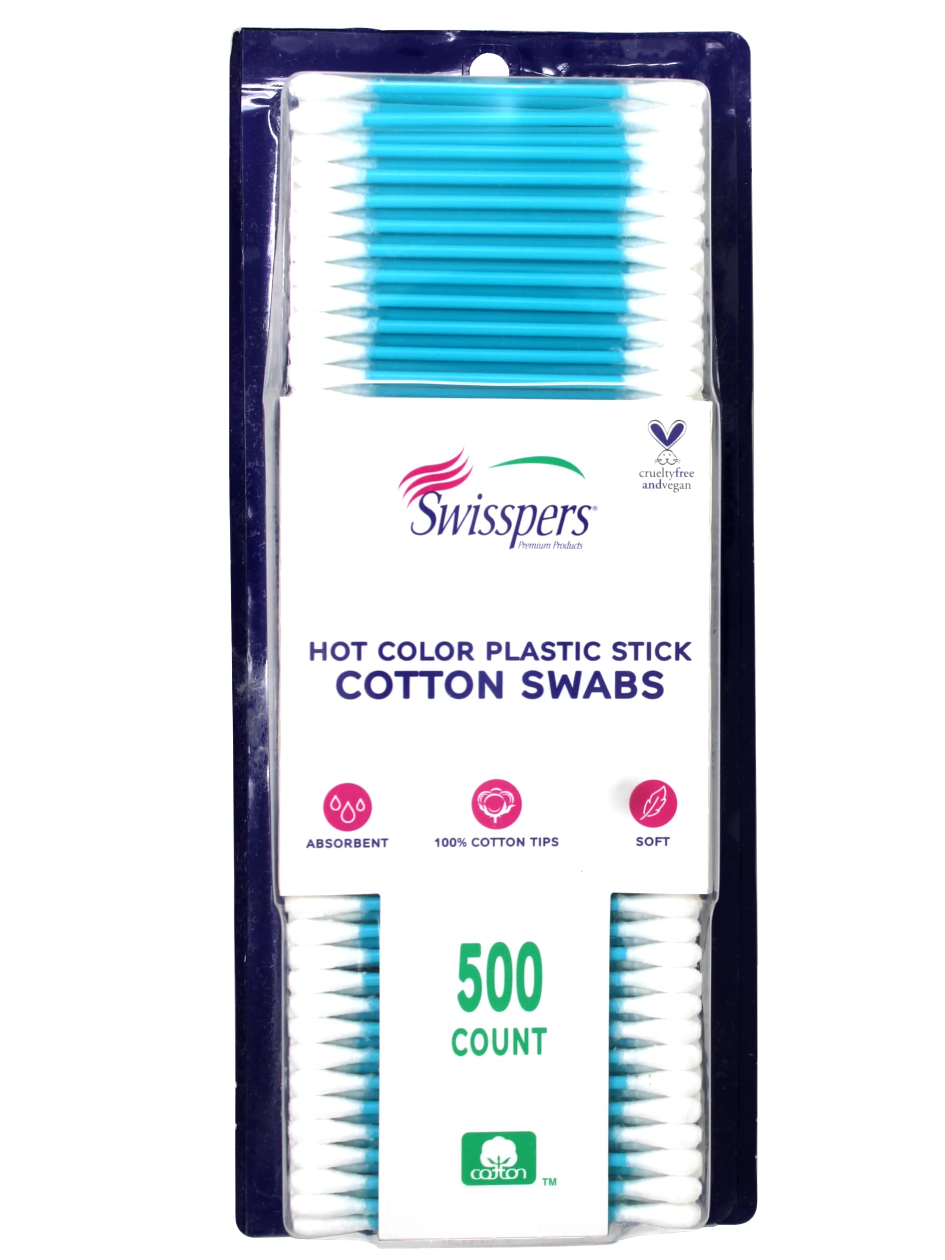 Swisspers swabs offer gentle fibers and reliable absorption for delicate tasks.