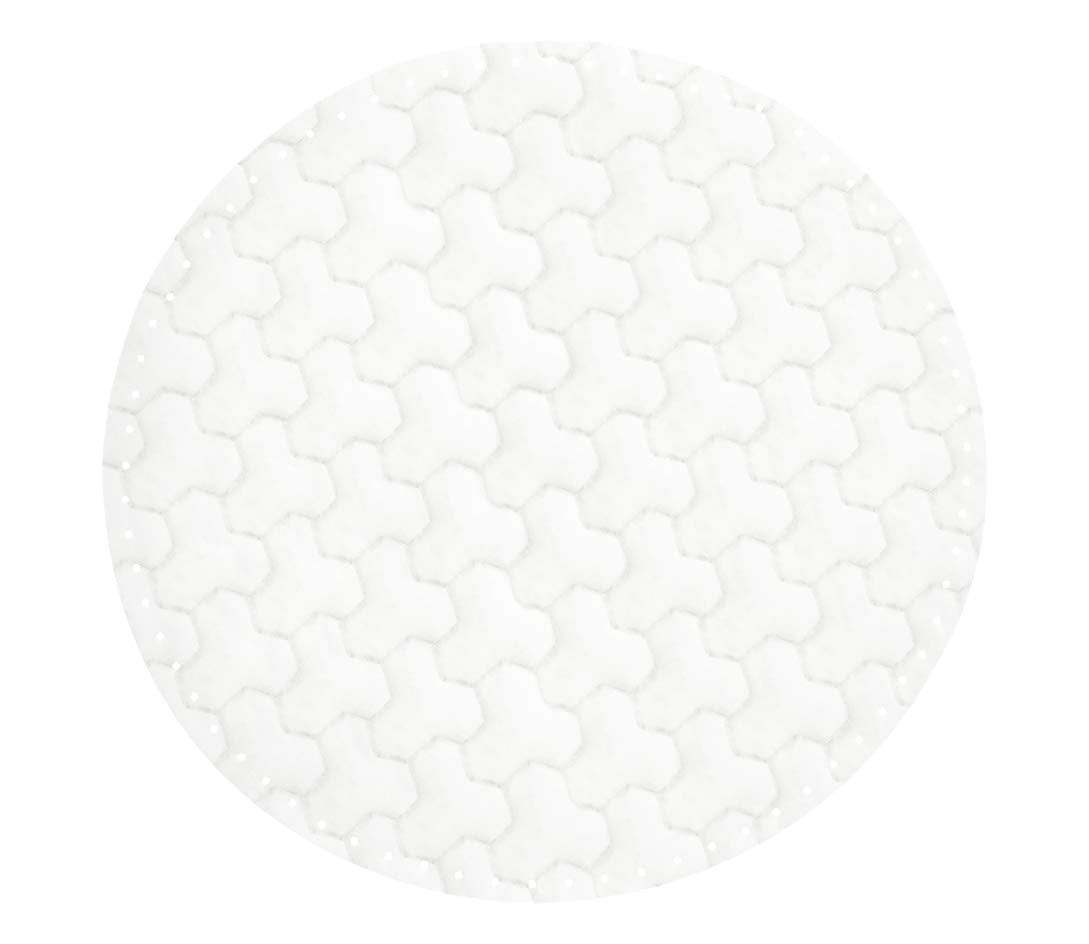 Swisspers lint-free rounds with durable plush core