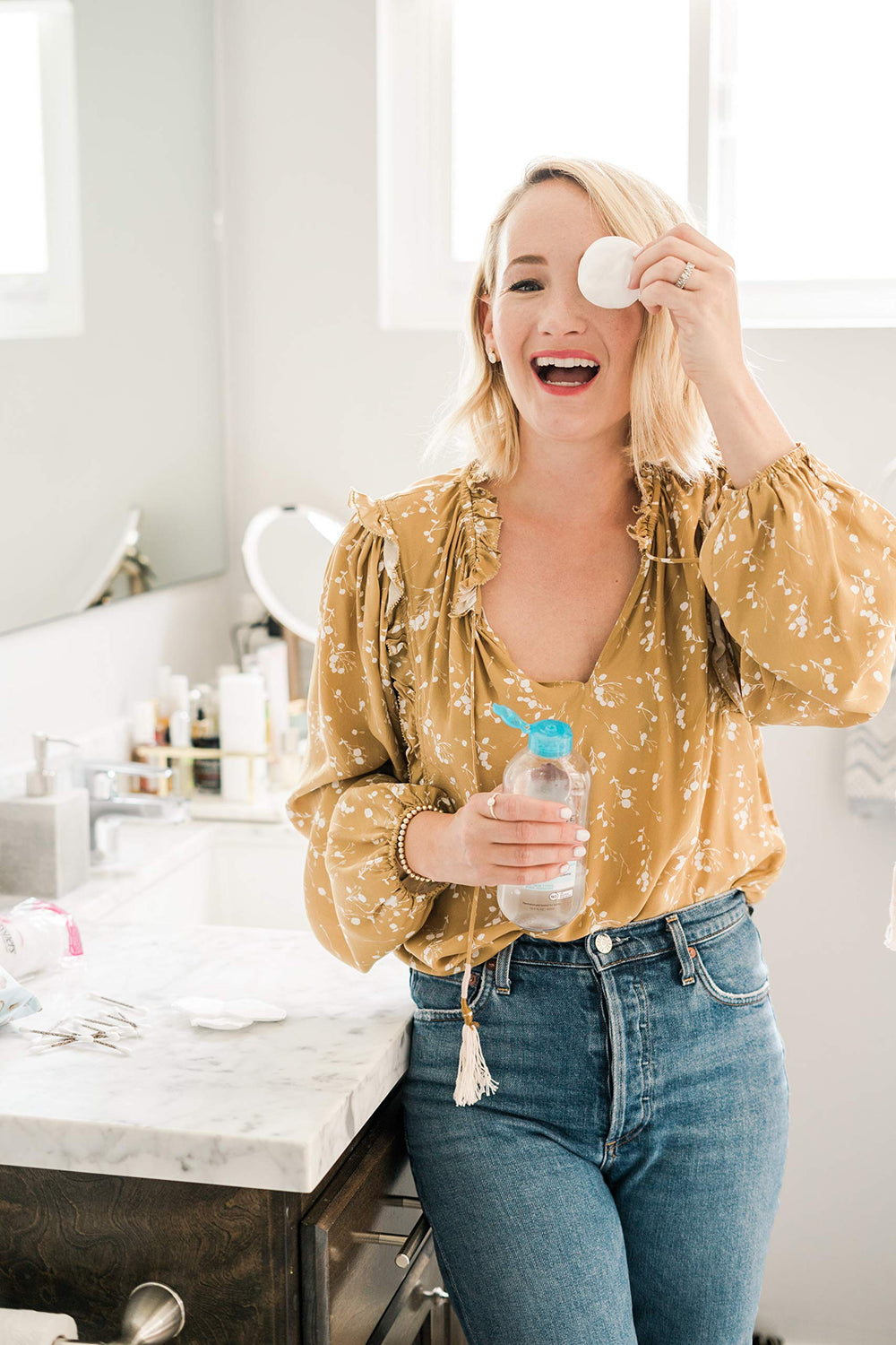 Swisspers rounds remove makeup cleanly without residue