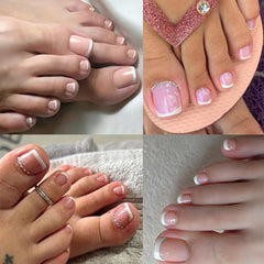 SWRITATSK Aplicación en salón de uñas de los pies.