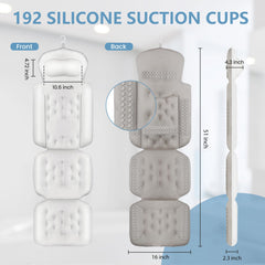 SXIIRO bath pillow fabric features quick-dry swimsuit material for hygiene