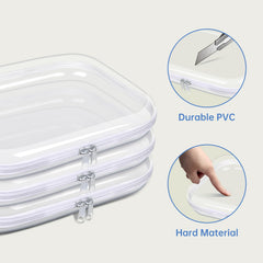 SXS LACONIC open-case view showing smooth double zippers for easy access.