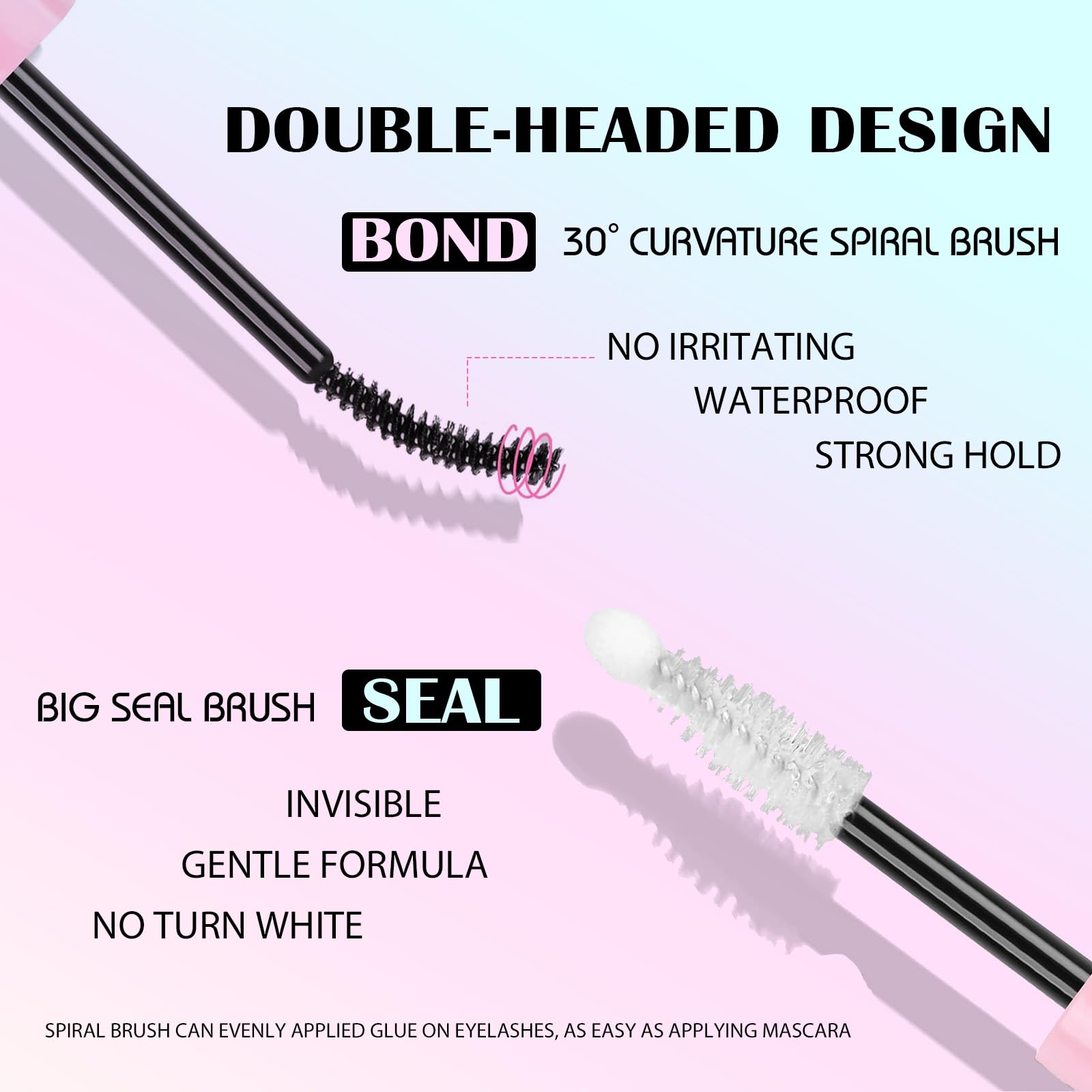 SY SHUYING Lash Seal bottle closeup for sealing clusters and locking style
