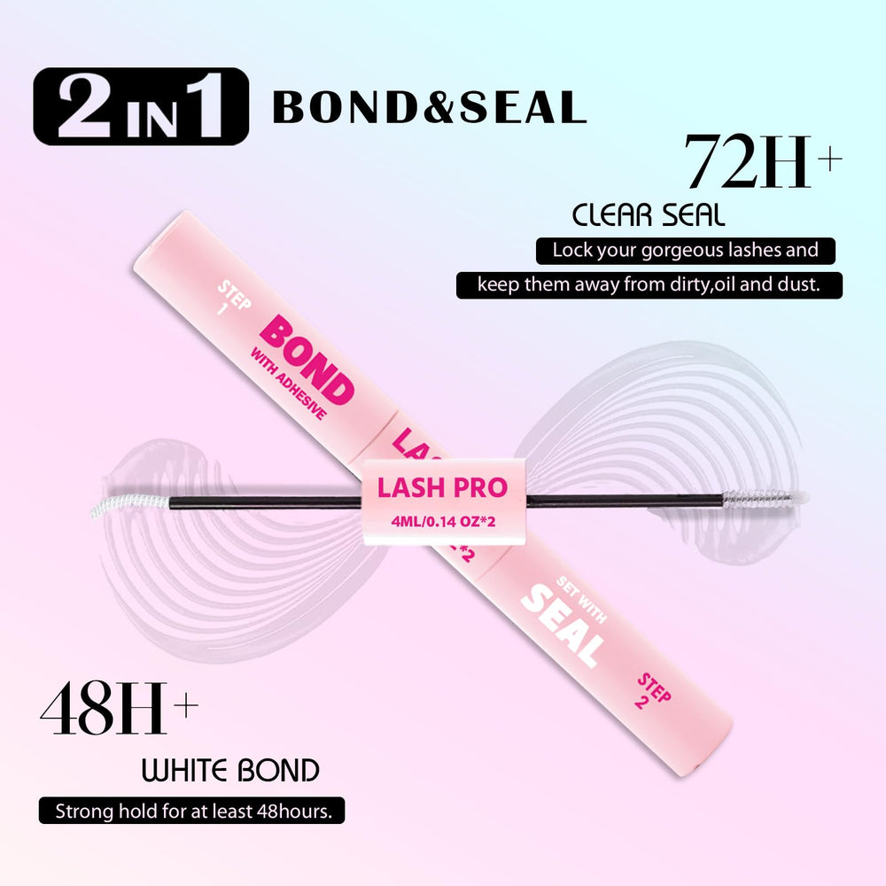 SY SHUYING Two-step-application highlights quick, user-friendly lash bonding.