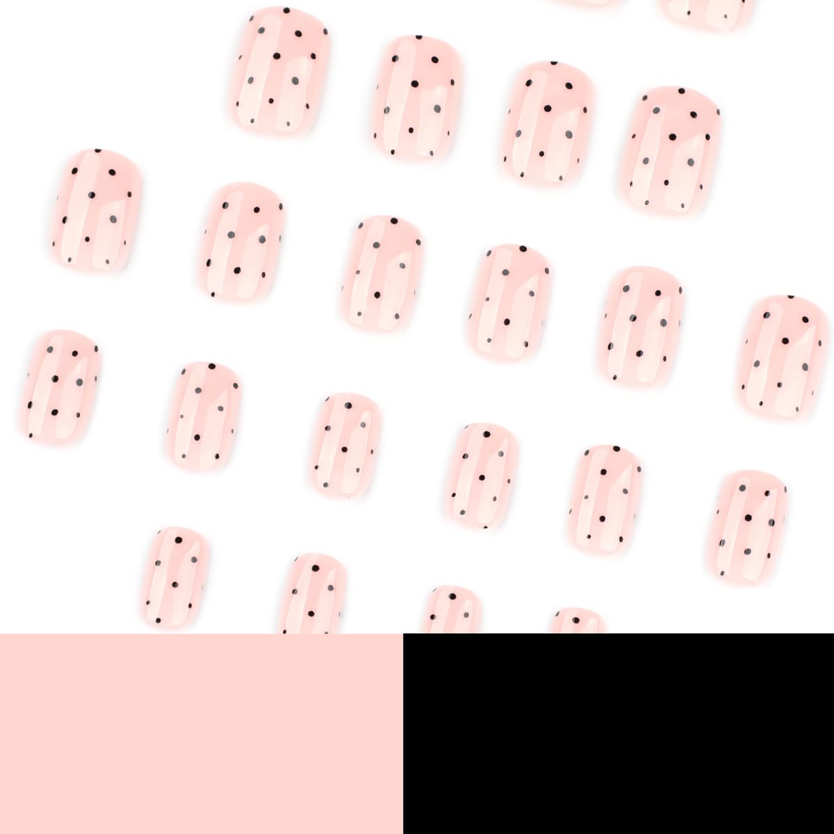 SYPAFG Pegatinas de gel adhesivo reutilizables para uñas.