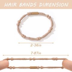 SYGY boho hair ties braided style B keeps hair secure during workouts