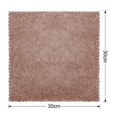 Syhood brown face wash cloths, versatile for towel or facial wipe use.