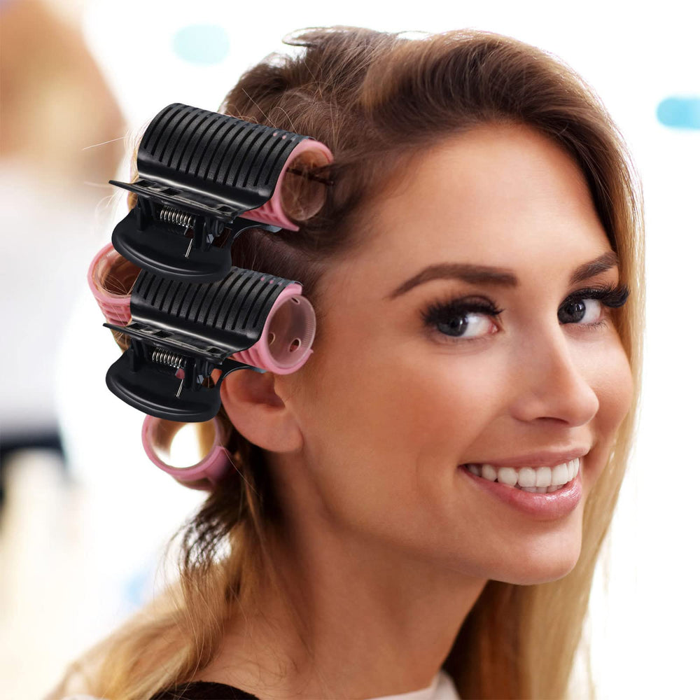 Syhood compact clip fits most curling irons (5x6x4 cm).