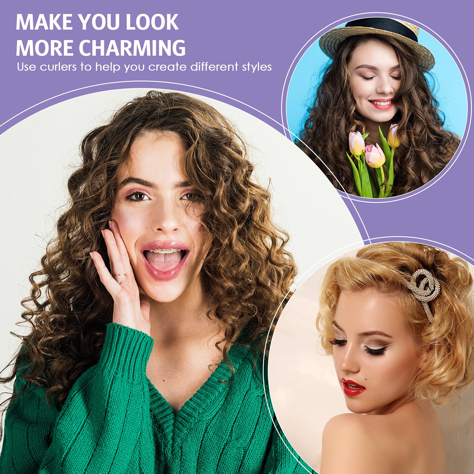 Syhood compact at-home curling kit for daily styling.