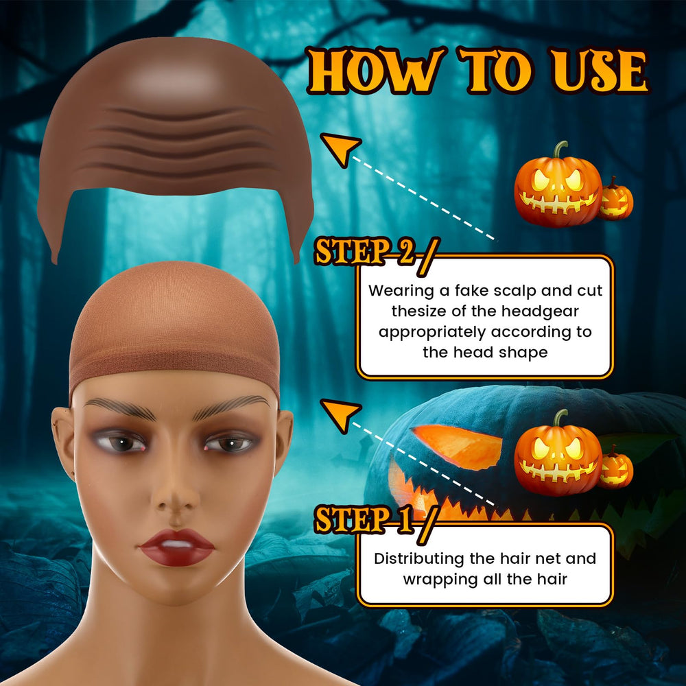 Syhood elastic bald cap offers comfortable fit across head sizes