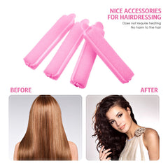 Syhood flexible sponge curlers ideal for bangs, waves, and curls