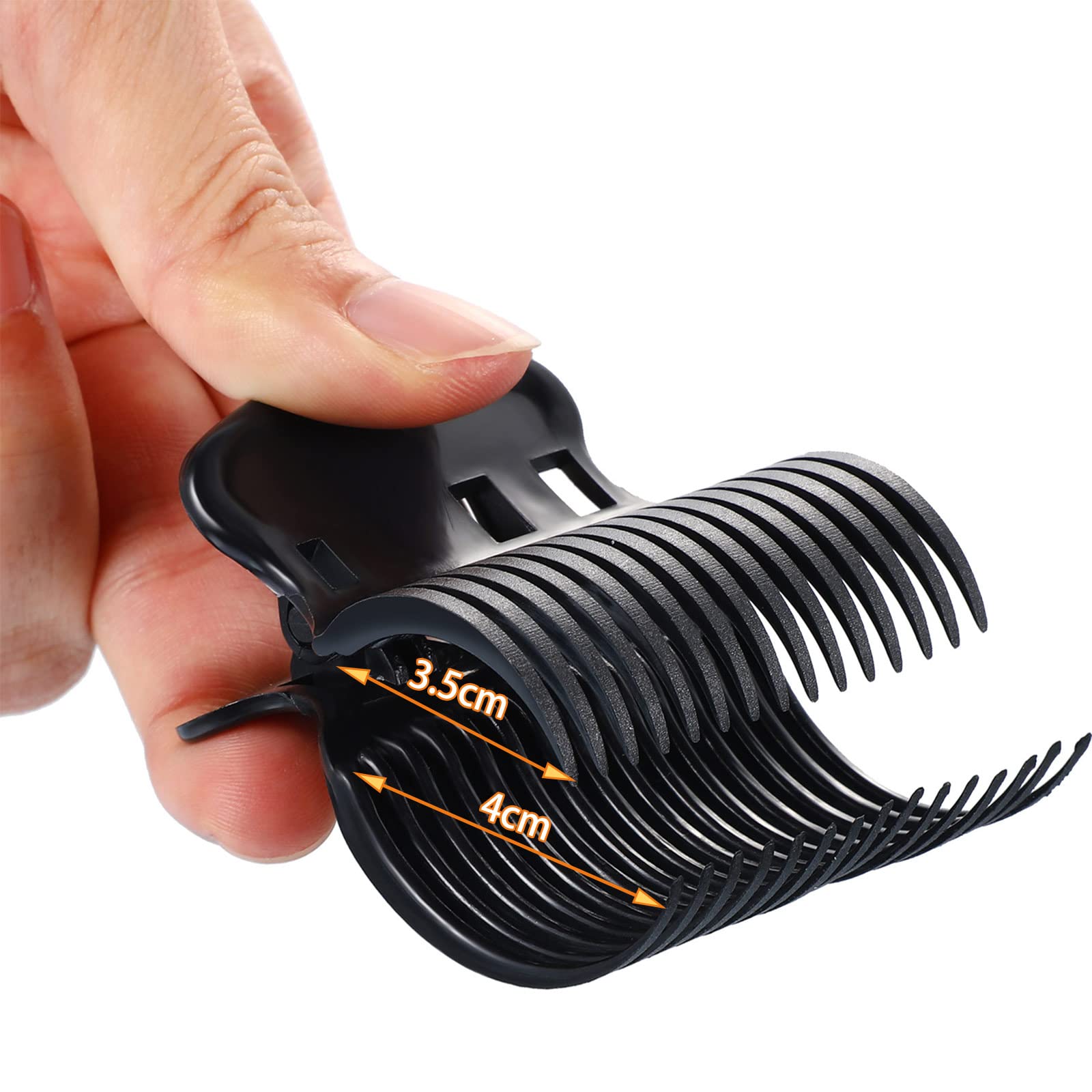 Syhood hair-section hold clip helps section hair after washing.