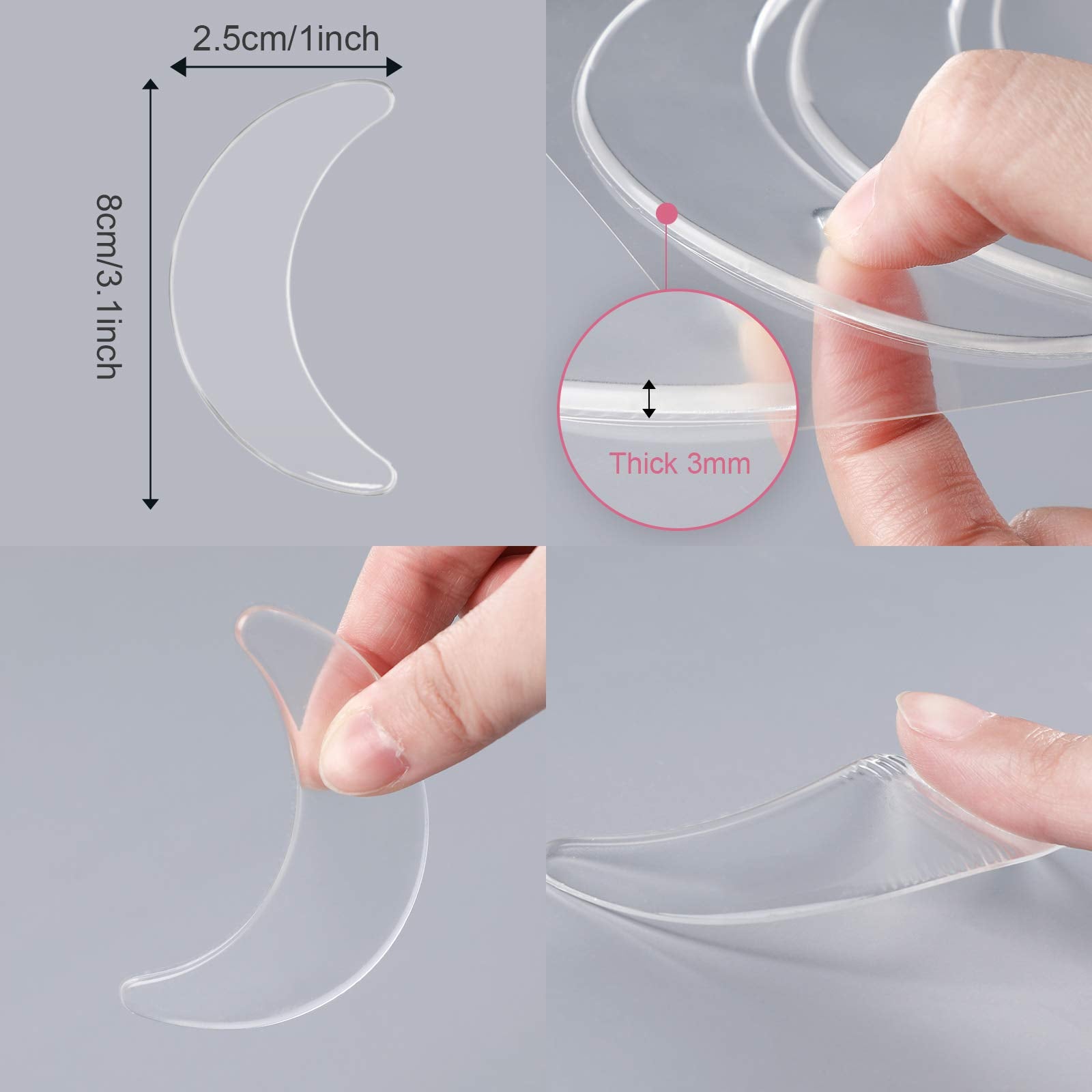 Parche de silicona Syhood para ojos y escote, hidratación prolongada.