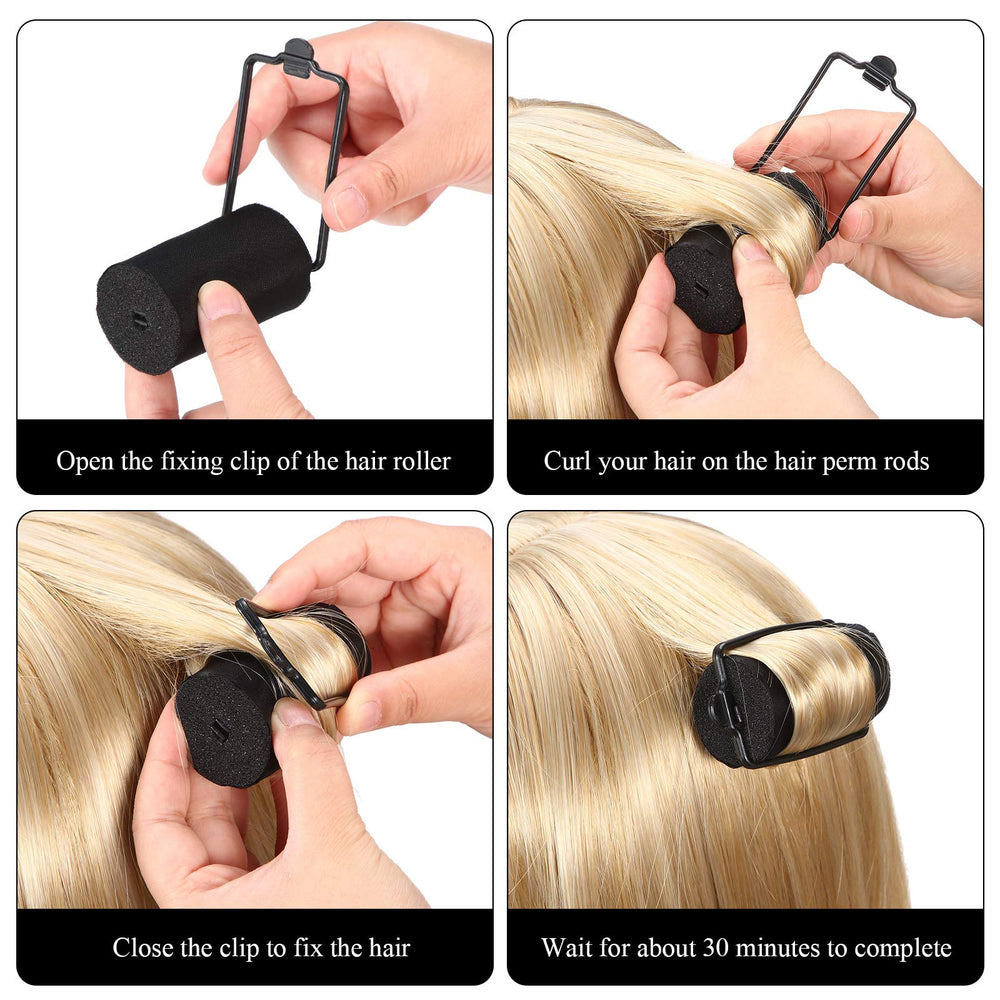 Syhood travel-friendly perm rod for quick styling on the go.