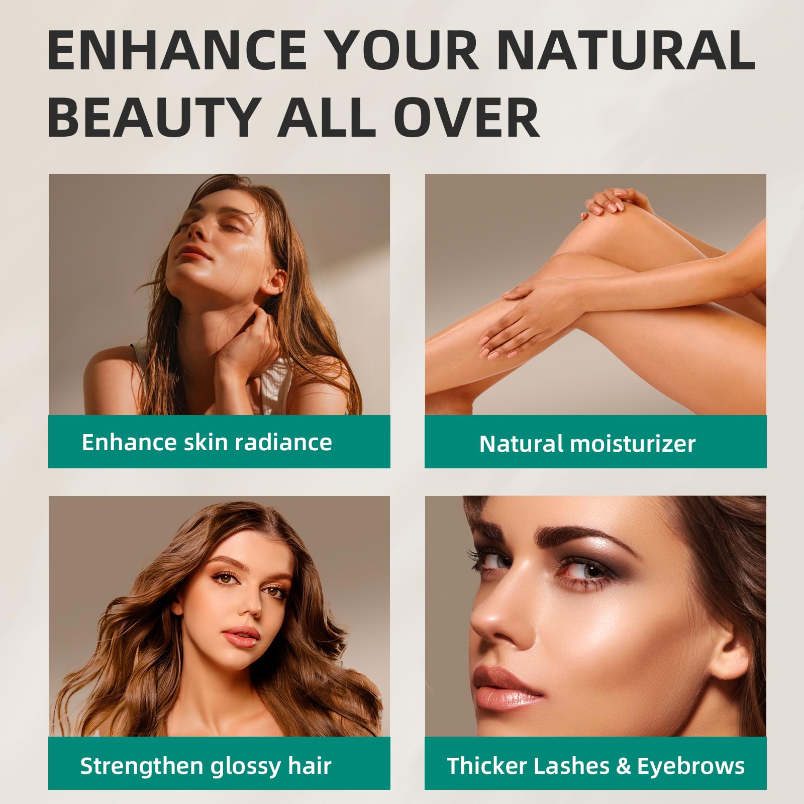 Lash and brow care by supporting conditioning and fuller appearance.