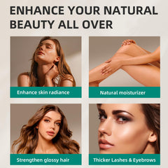 Lash and brow care by supporting conditioning and fuller appearance.