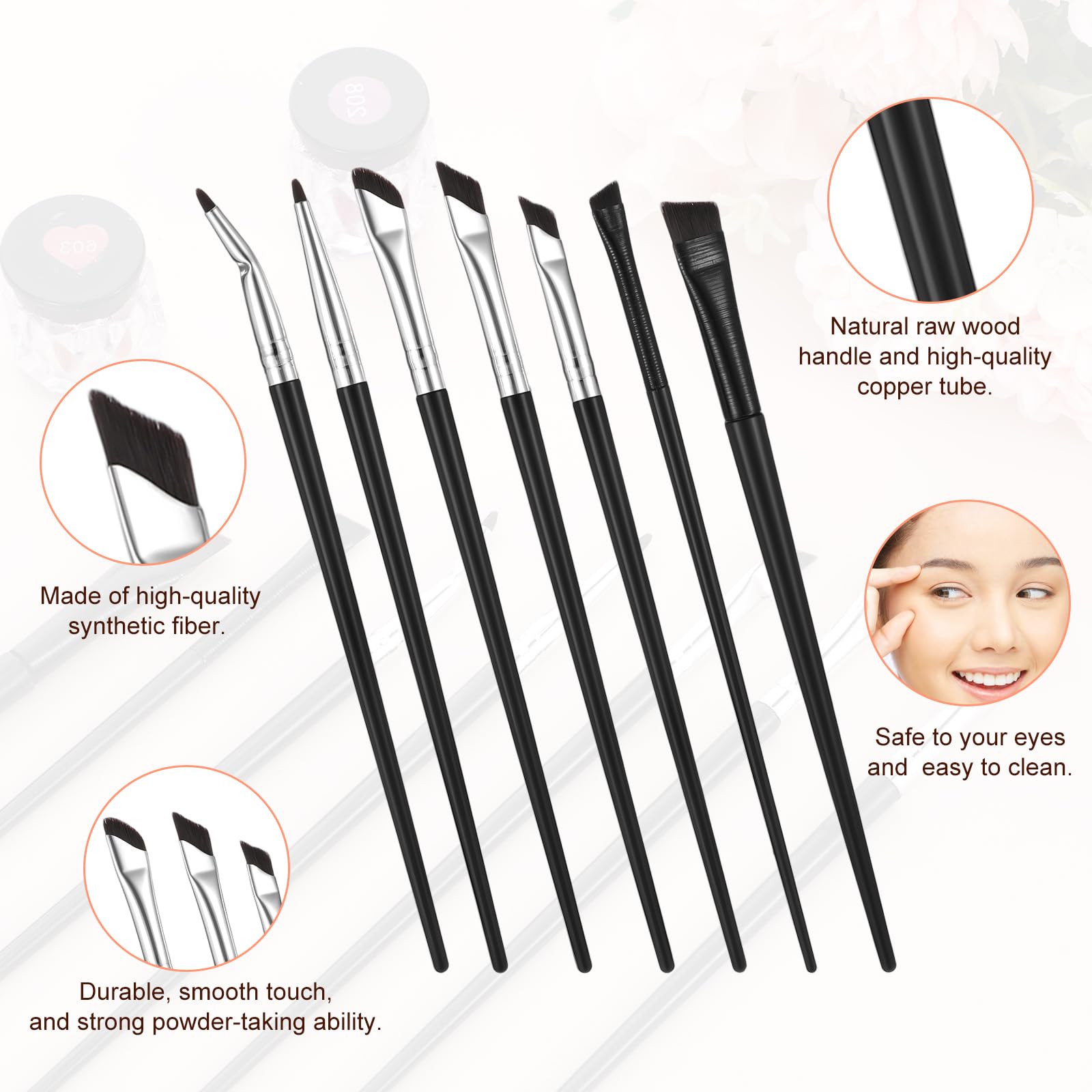 SynHHnergyx eyebrow-concealer brush for shaping and defining brows.