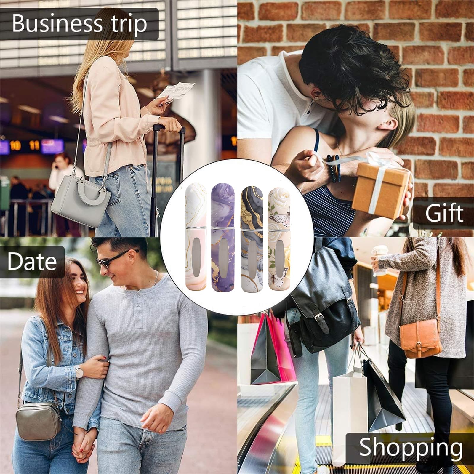 Syyflibb TSA-approved travel size atomizer for trips.