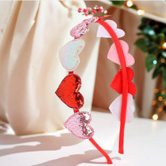 diadema syyoo con lentejuelas multicolor añade brillo al peinado