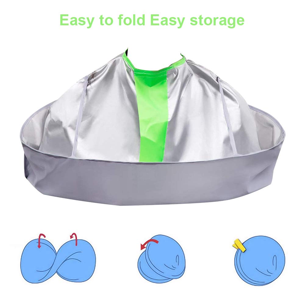 SZHSTC adjustable neck size fits most clients for comfort.