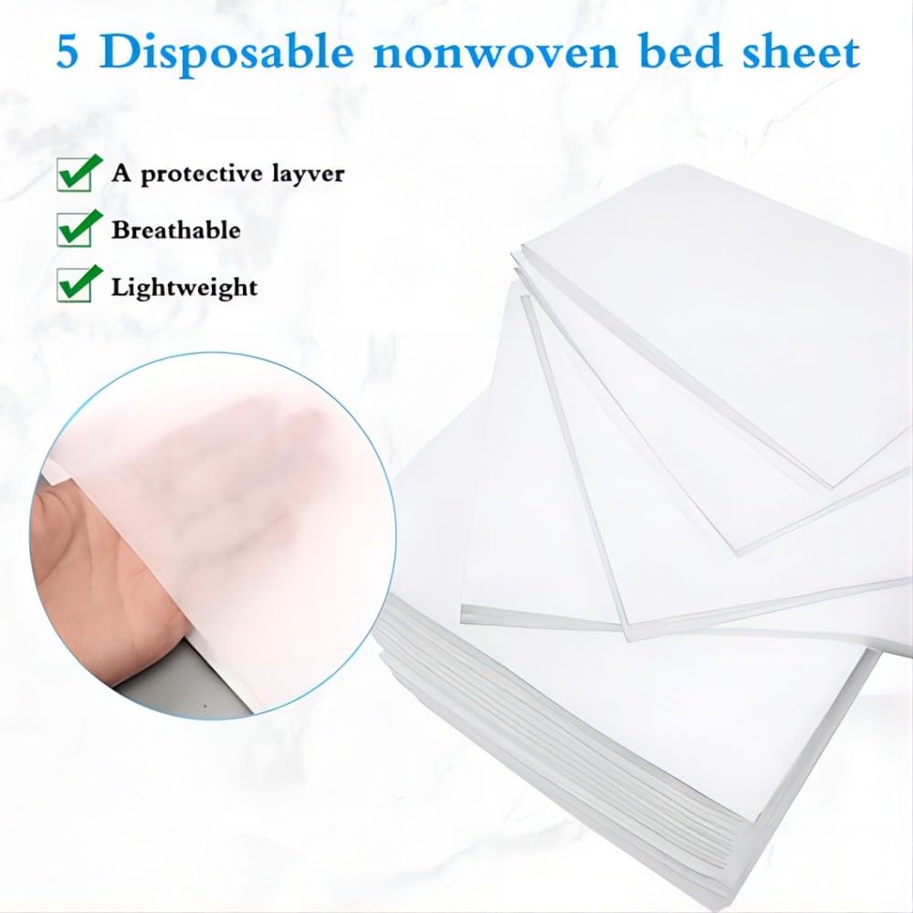SZHZTEL pure white sheets provide a clean, professional appearance.
