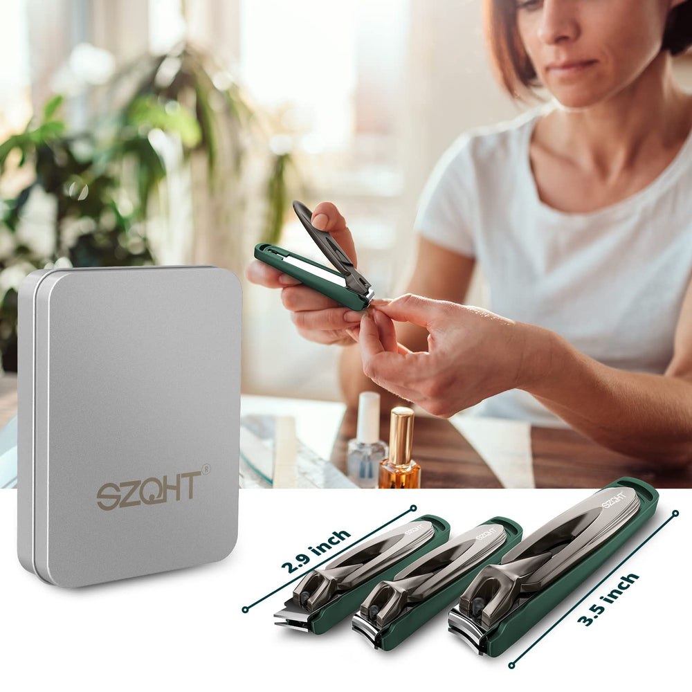 SZQHT built-in nail file feature for smooth edges