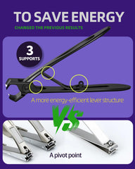 SZQHT heavy-duty nail clippers designed for thick nails and long-lasting use