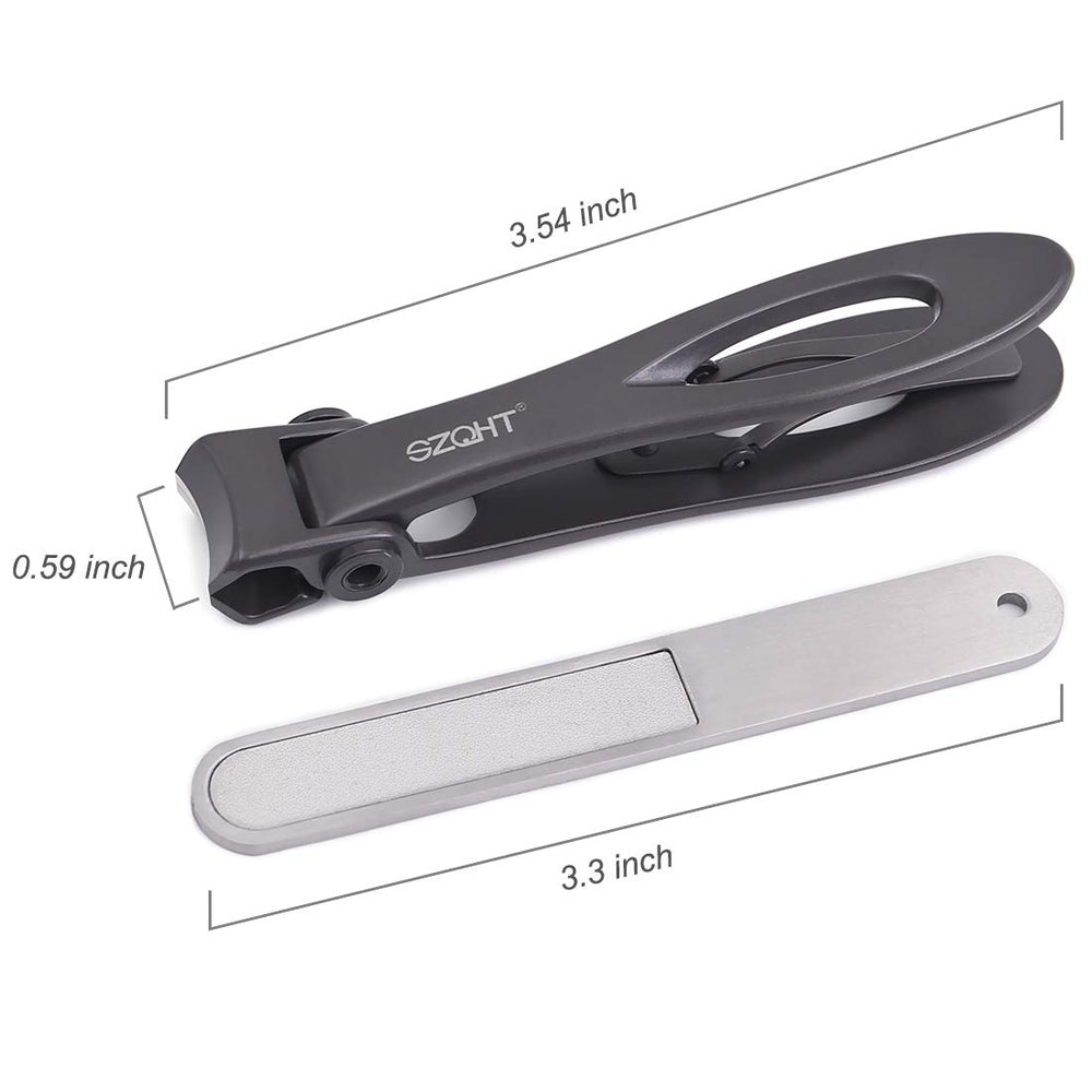 SZQHT Manicure pedicure set includes nail file for finish and care.