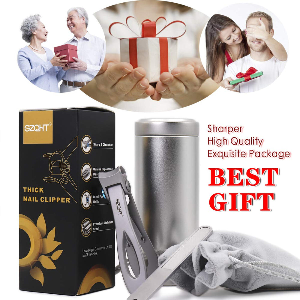 SZQHT multi-purpose nail clipper kit for manicure and pedicure