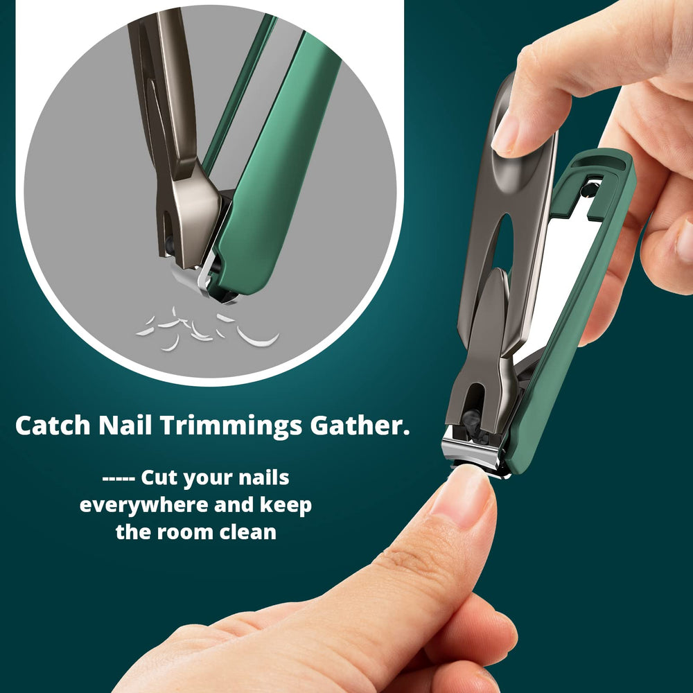 SZQHT toenail clipper in stainless steel for durability