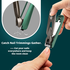 SZQHT toenail clipper in stainless steel for durability