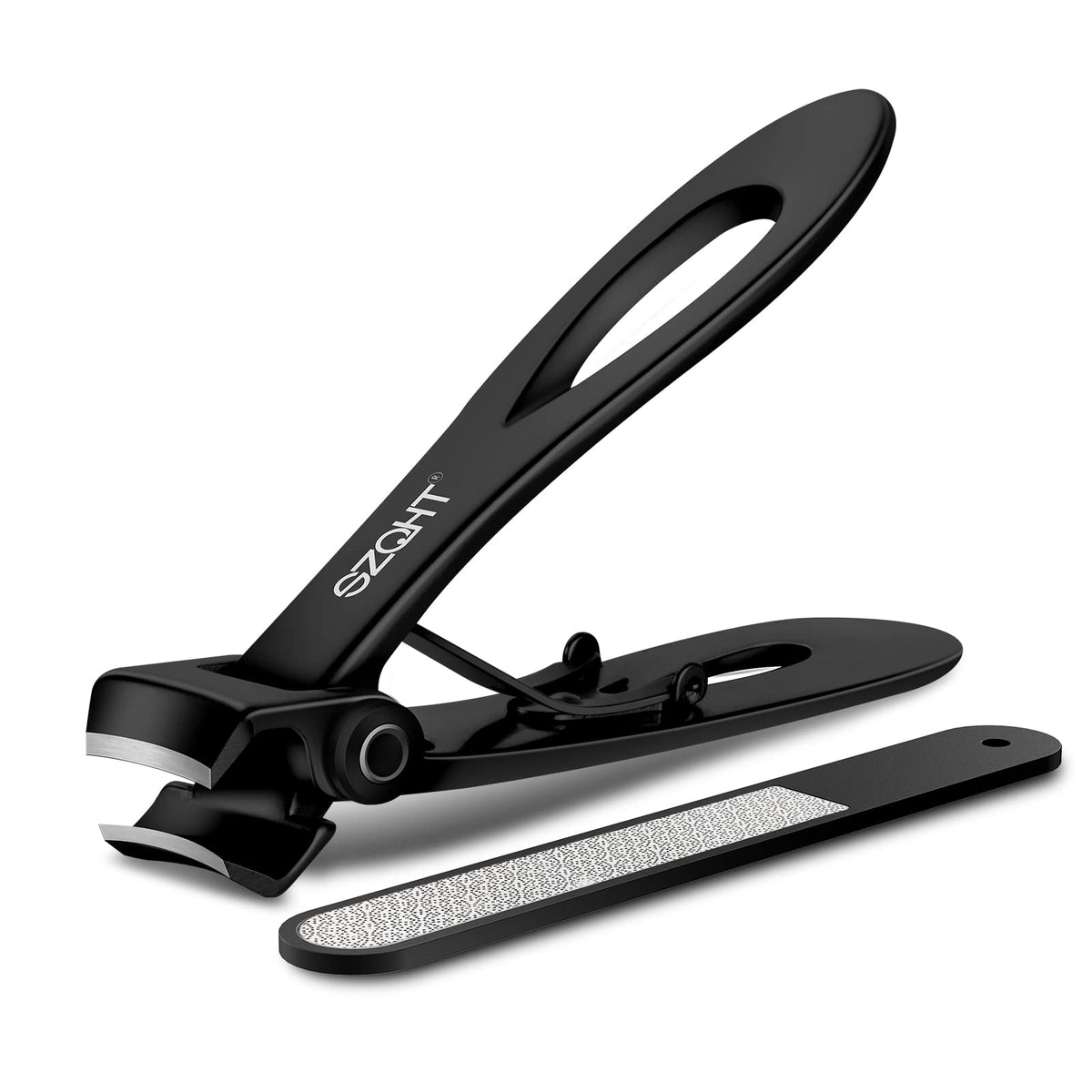 SZQHT ultra wide jaw opening nail clippers set for thick nails