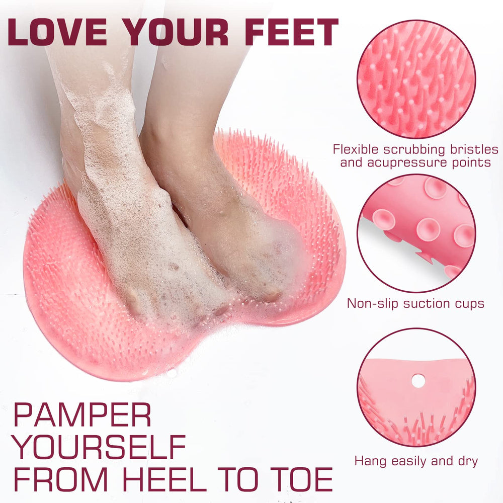SZZYXD back washer with massage texture for relaxing back during shower