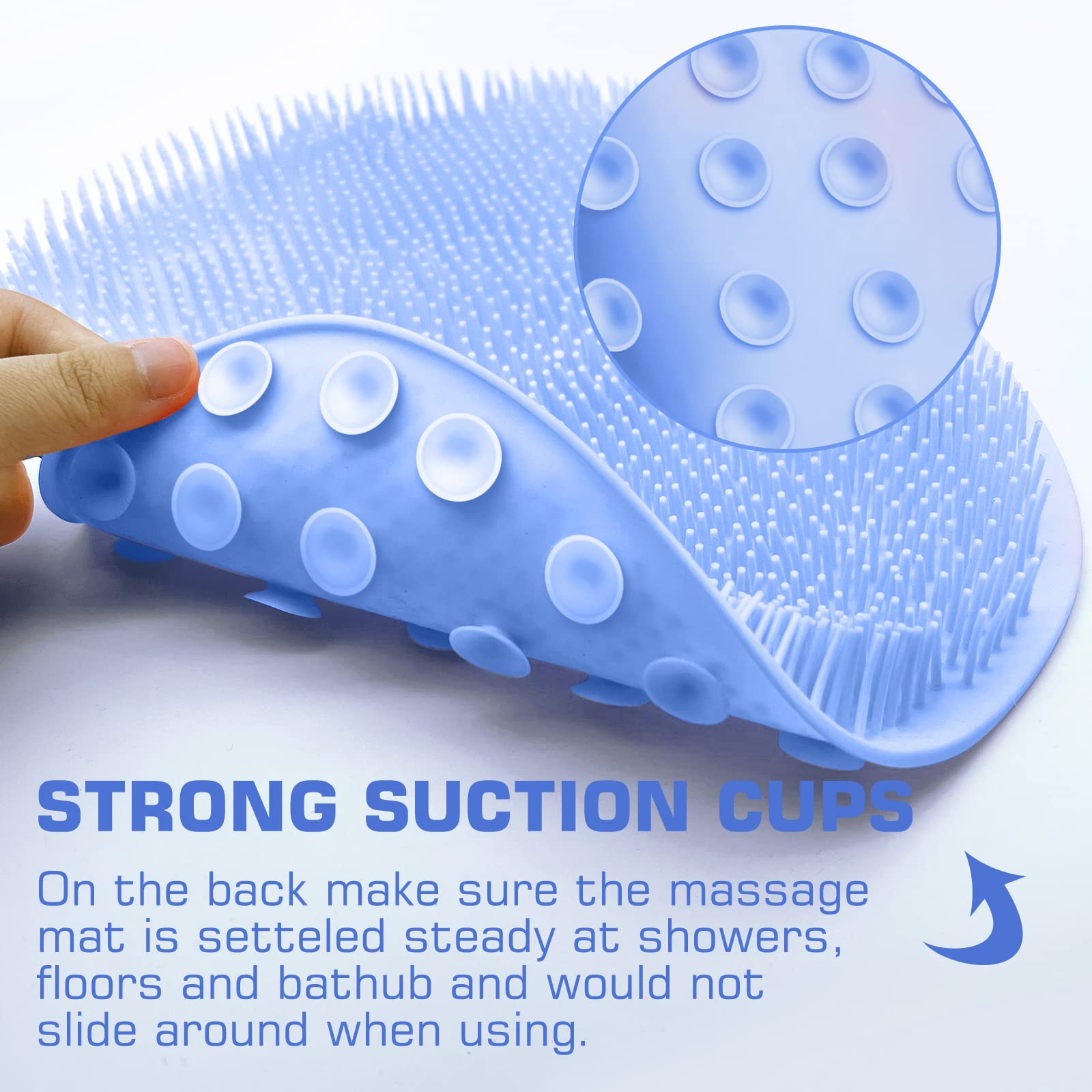 SZZYXD Wide brush area covers more surface for quick cleansing.