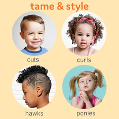 T is for Tame natural hair gel for kids application