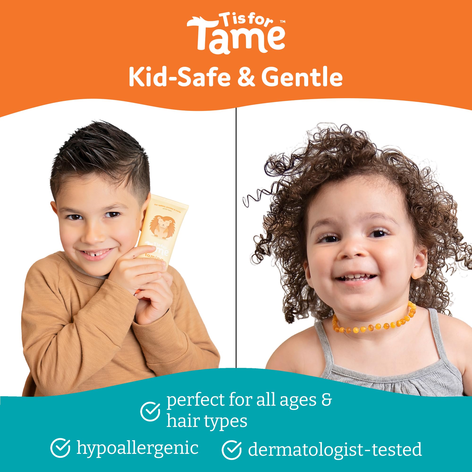 T is for Tame: cuidado seguro para niños, vegano y libre de crueldad.