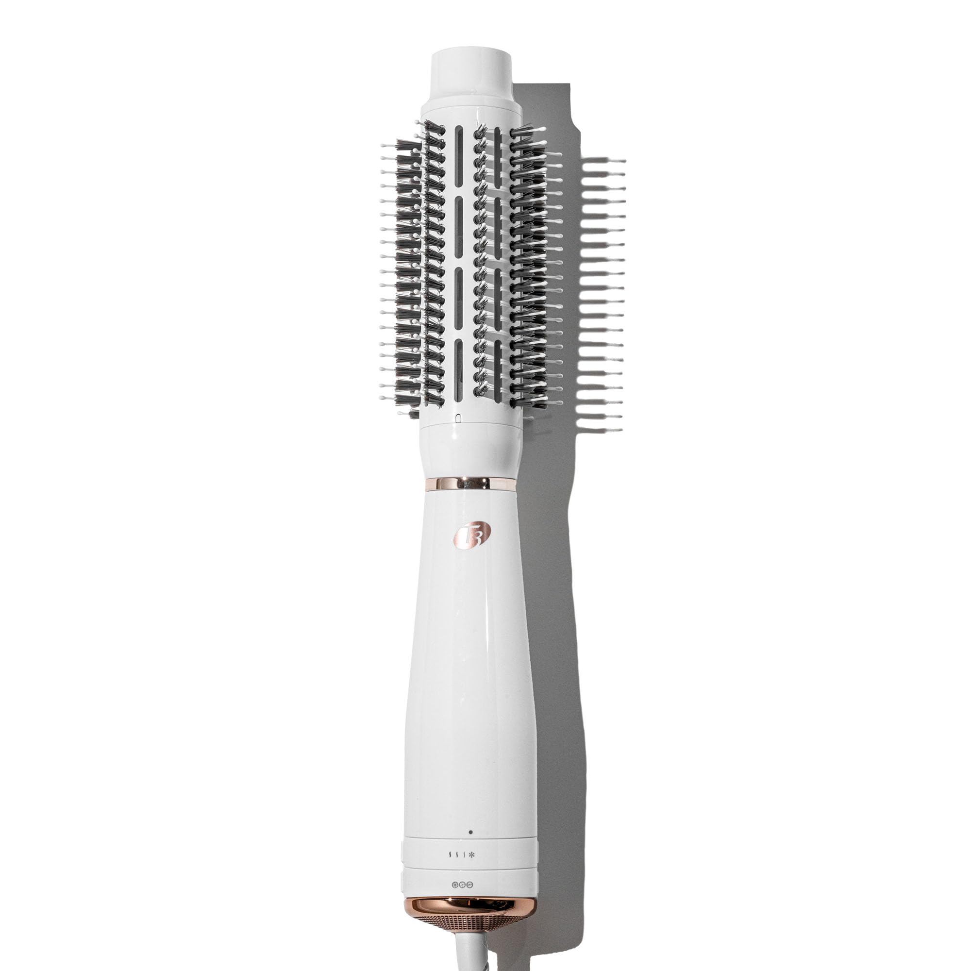 T3 AireBrush Round One Step Dryer Brush with EvenStream vents for fast, even drying.