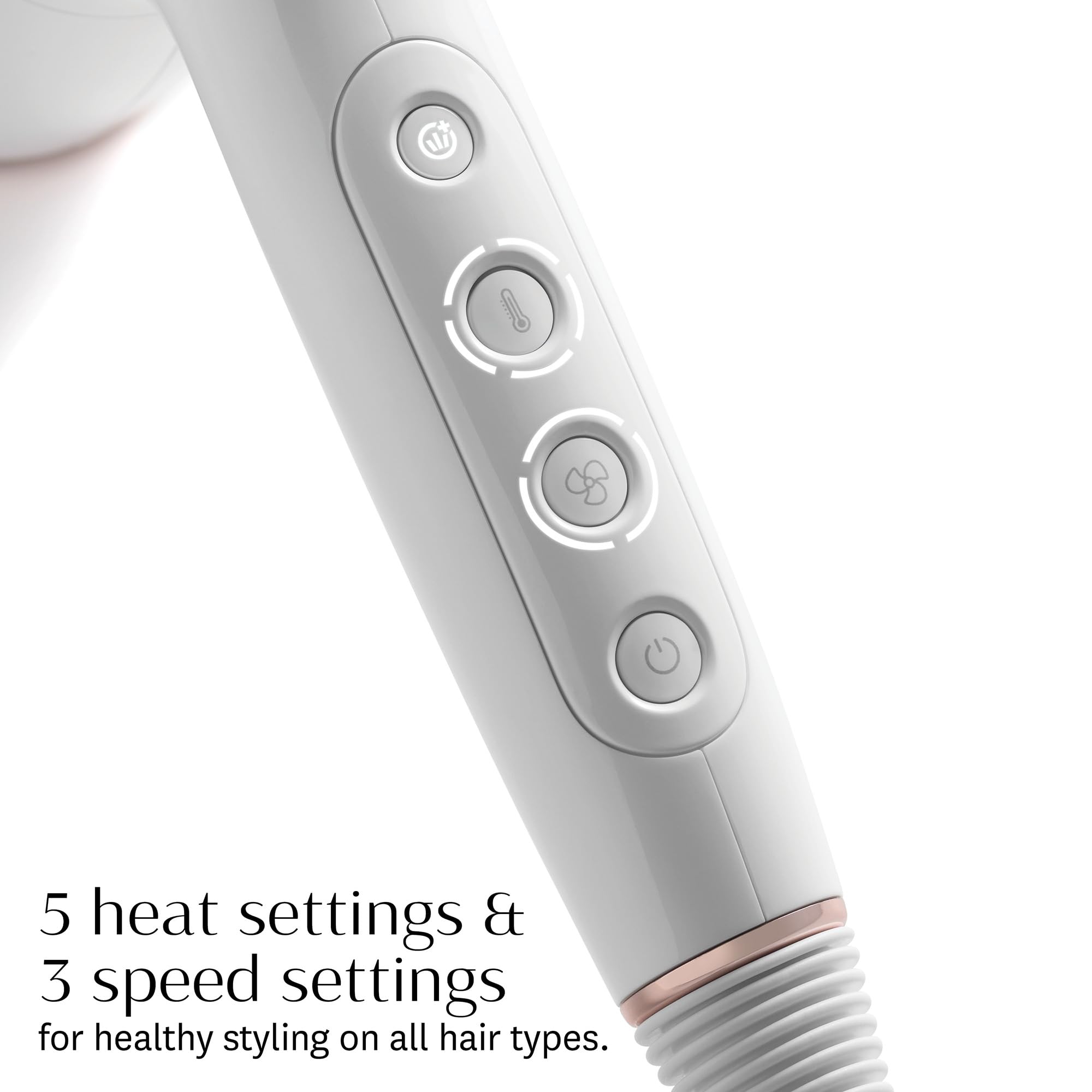 T3 AireLuxe drying concentrators focus airflow for precise styling.